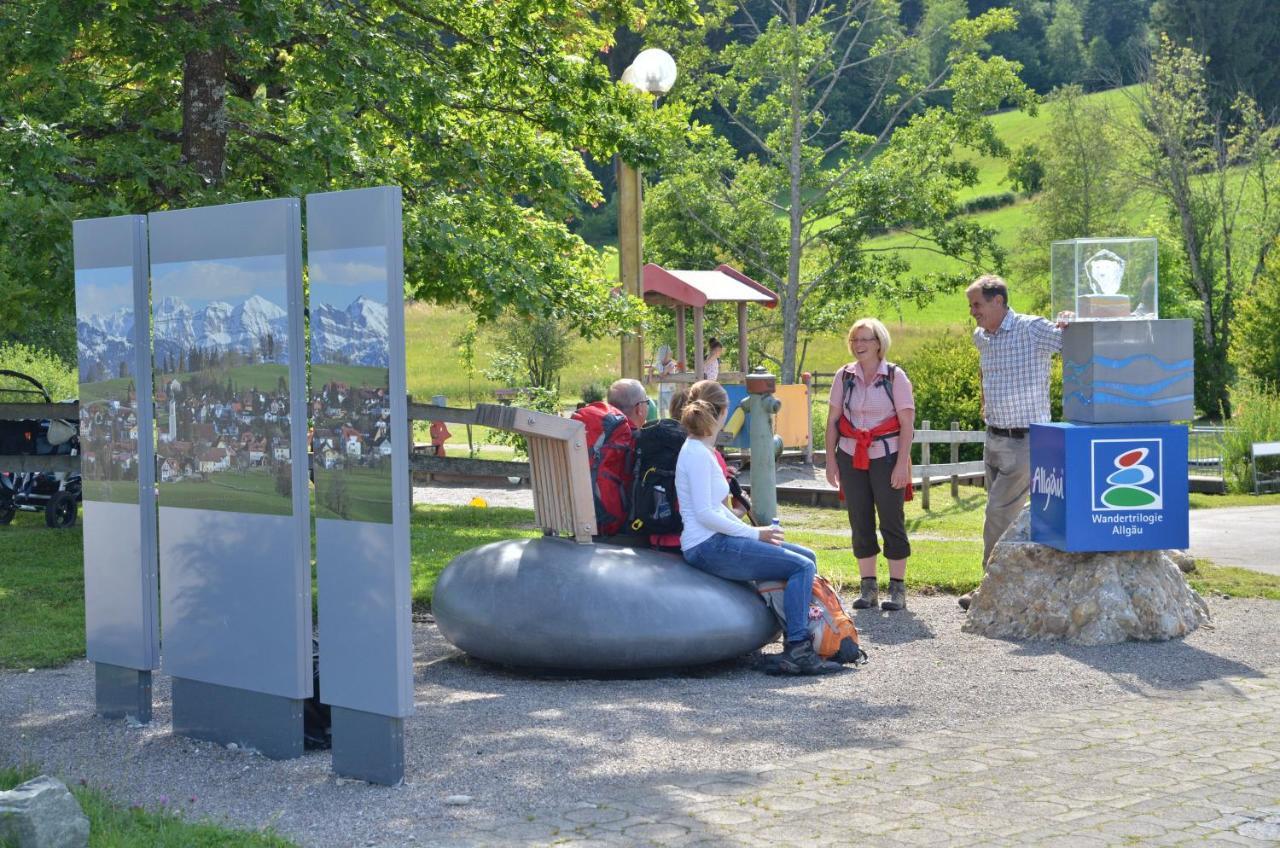 Hotel Alpenrose Gut Schlafen & Fruehstuecken Scheidegg Exterior foto