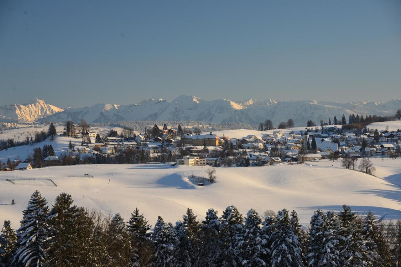 Hotel Alpenrose Gut Schlafen & Fruehstuecken Scheidegg Exterior foto
